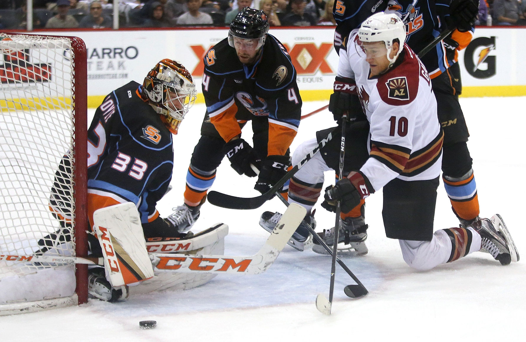Tucson Roadrunners vs. San Diego Gulls AHL hockey